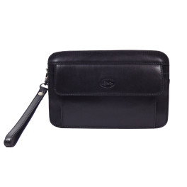 Pochette homme avec dragonne en cuir FRANCINEL