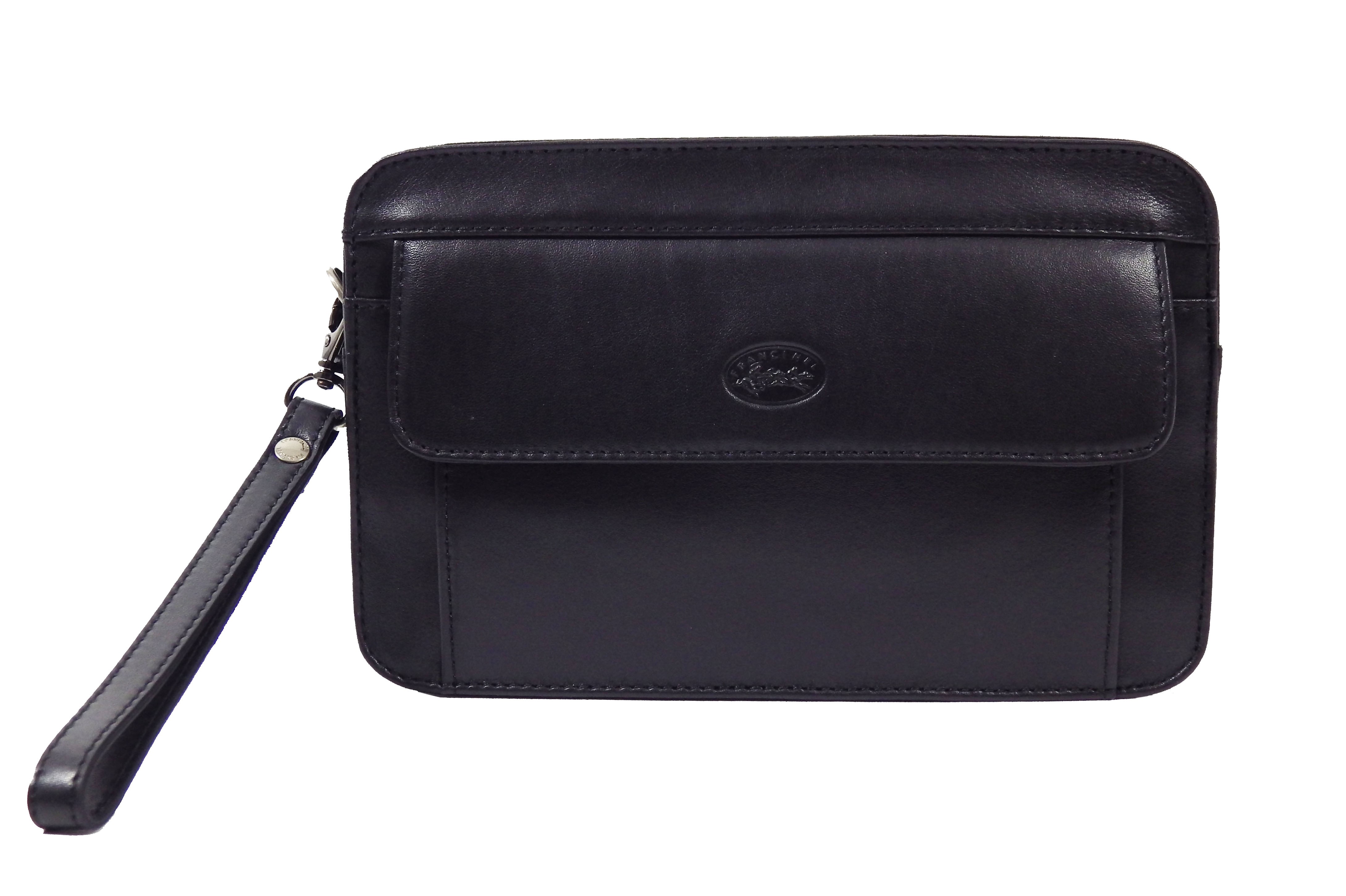 Pochette homme avec dragonne en cuir FRANCINEL