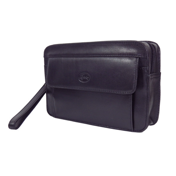 Pochette homme avec dragonne en cuir FRANCINEL