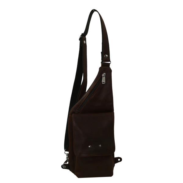 Holster porte croise droite gauche en cuir Baroudeur Jean Louis FOURES