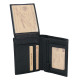 Portefeuille/porte-cartes en cuir gras ARTHUR & ASTON