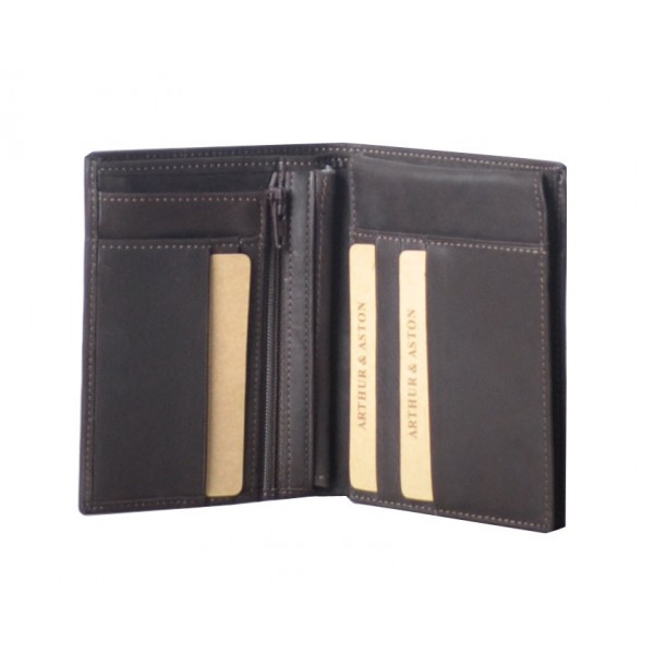 Porte-cartes homme cuir gras Arthur & Aston Louis 94-100