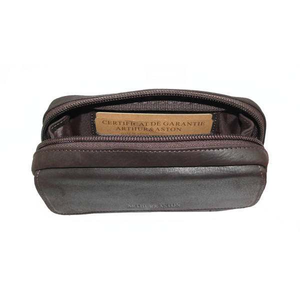 Noir Sacoche Cuir Ceinture Sac Ceinture Voyage Pochette Voyage Ceinture Cuir Portefeuille de Voyage Cuir Zerimar Portefeuille de Ceinture Pochette Sac Ceinture