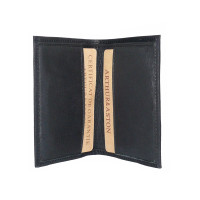 Porte-cartes en cuir gras ARTHUR & ASTON 