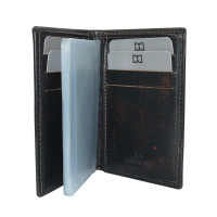 Porte-cartes de crédit homme en cuir vieilli DAVID WILLIAM