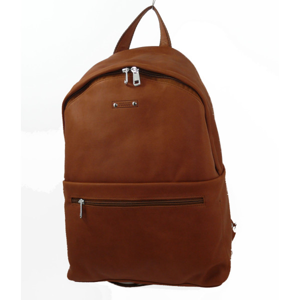 Sac dos borne en cuir de vachette Baroudeur Jean Louis FOURES