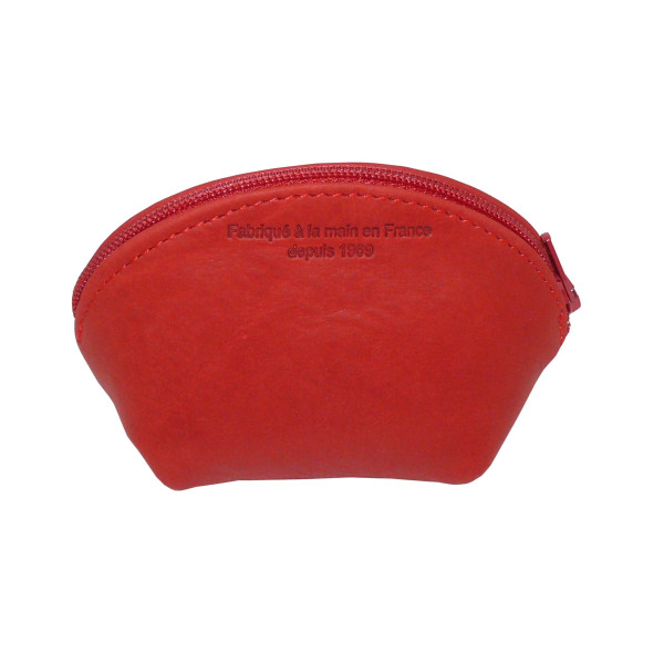 Porte monnaie bourse cuir vachette Baroudeuse FOURES