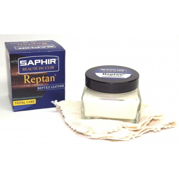 Crème delicate pour cuir 50 ml + chamoisine SAPHIR