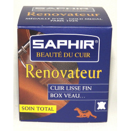 Rénovateur pour cuir + chamoisine - SAPHIR - 50 ml