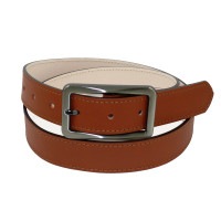 Ceinture 3 cm en cuir de vachette pleine fleur LES ATELIER FOURES