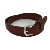 Ceinture 2,5cm en cuir de vachette pleine fleur LES ATELIER FOURES