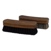 Brosse à reluire manche en bois exotique 21 cm Famaco