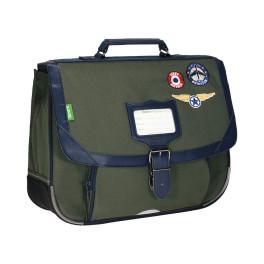 Cartable 35cm les fantaisies Tony kaki TANN S
