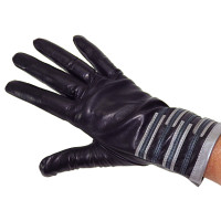 Gant dame effet miroir en cuir GLOVE STORY