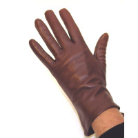 Gant saxe en cuir doublé soie GLOVE STORY 