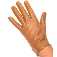 Gant dame ouvert dessous agneau doublé soie GLOVE STORY 