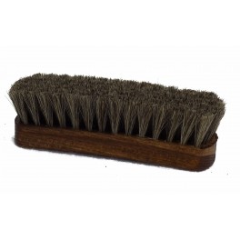 Brosse à reluire en crin de cheval petit modèle FAMACO