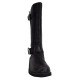 Bottes dame en cuir Black Top Antrac. NANNINI 