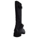 Bottes dame en cuir Black Top Antrac. NANNINI 