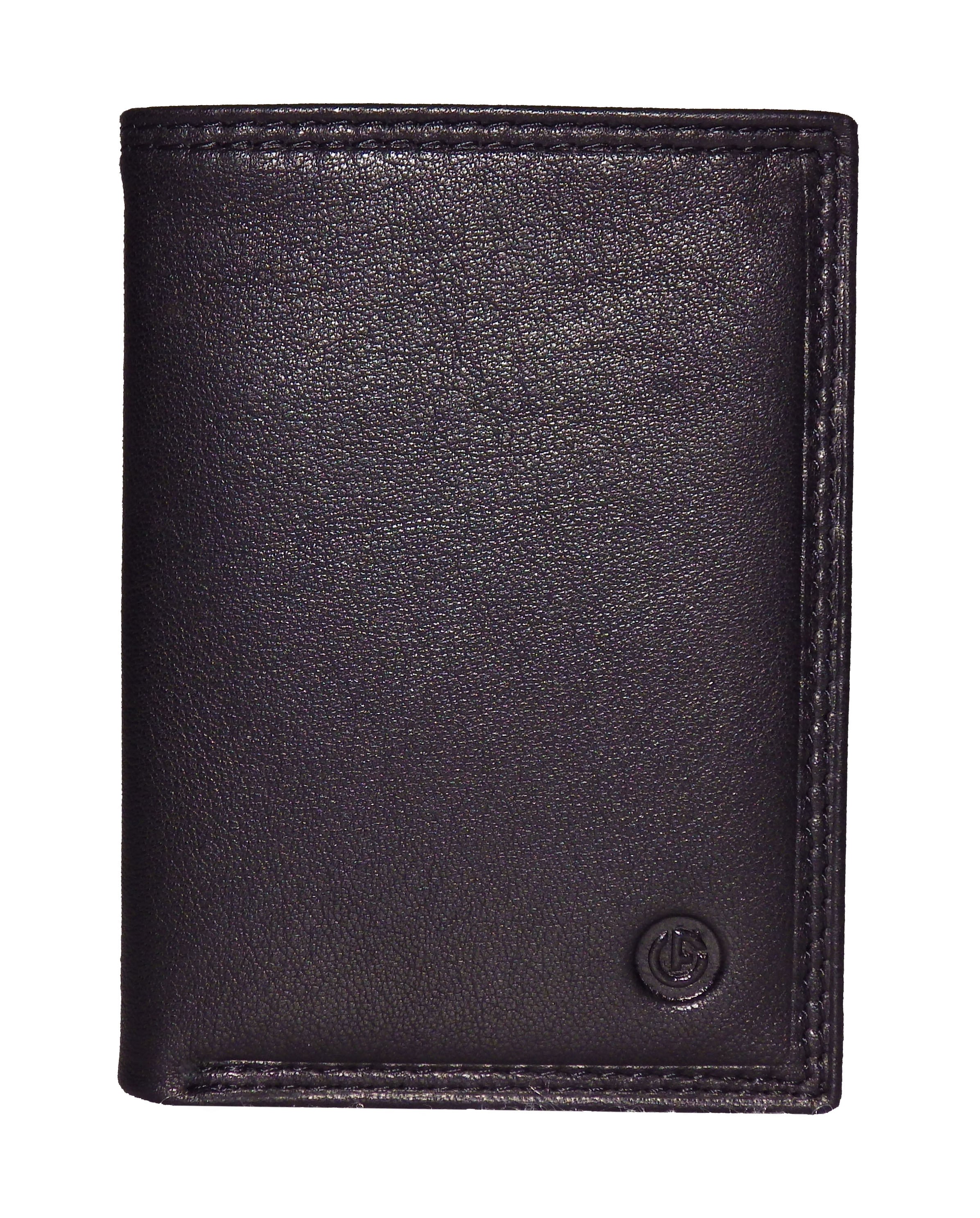 Porte cartes pas cher en cuir de vachette lisse Francinel